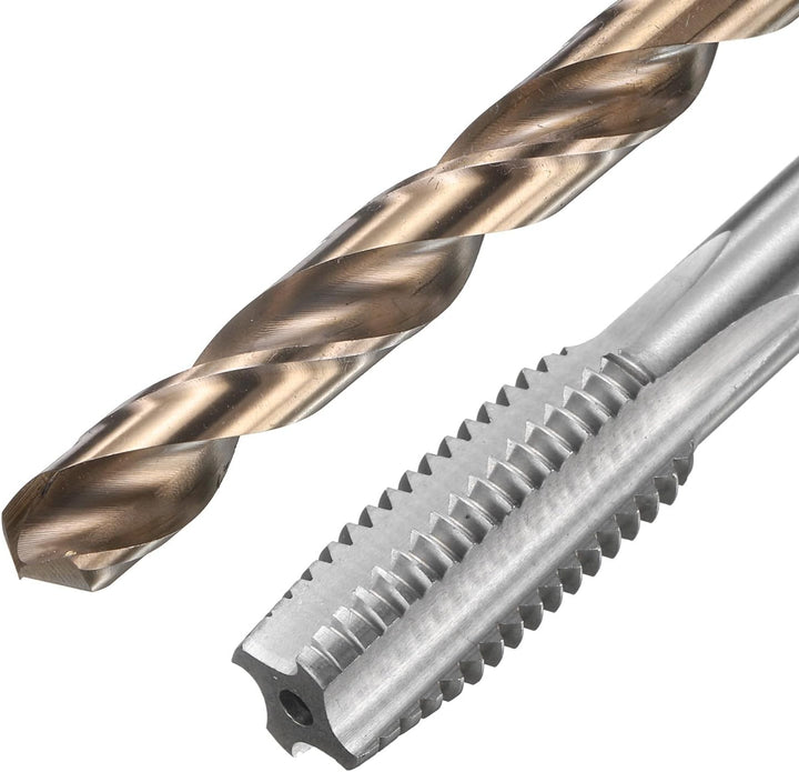 QUARKZMAN Gewindebohrer Set, 3 Stück M12 x 1,75 Metrische Gewindeschneidschrauben & 3 Stück 10,2 mm