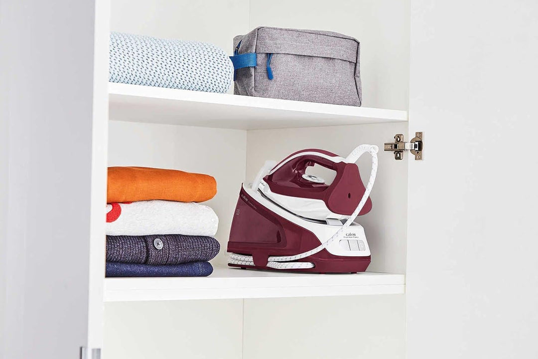 Calor - SV6130C0 Dampfbügelstation, 5,7 bar, 120 g/min, unbegrenzte Akkulaufzeit, Express Easy