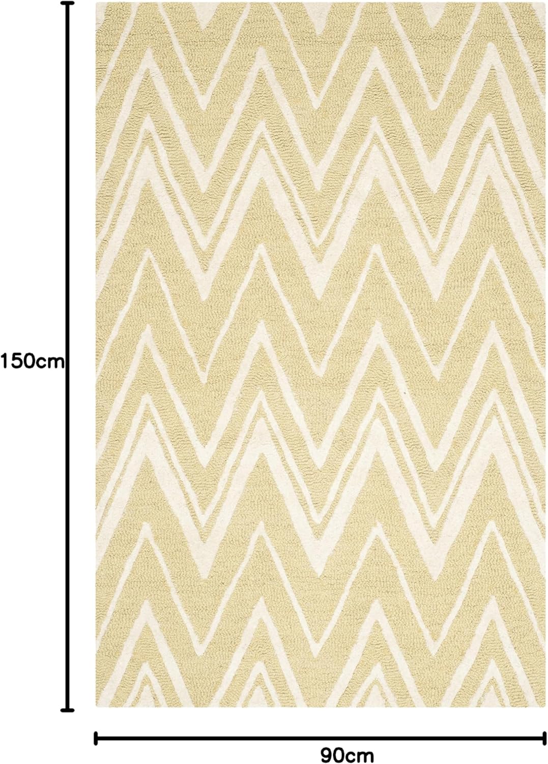 SAFAVIEH Modern Teppich für Wohnzimmer, Esszimmer, Schlafzimmer - Cambridge Collection, Kurzer Flor,