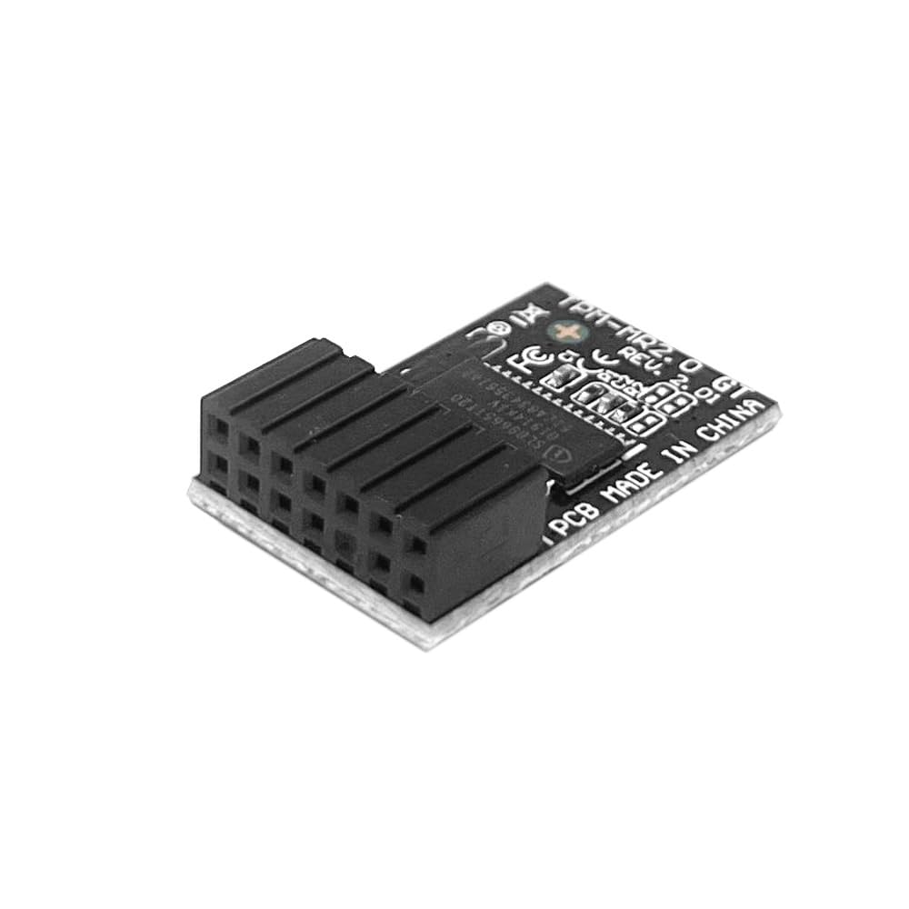 Gintai TPM-M R2.0 Modul LPC 14 Pin für ASUS Prime B650 / B650M Serie Motherboard mit TPM 2.0 Infineo