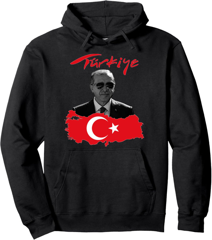 Recep Tayyip Erdogan Türkiye Flagge Pullover Hoodie