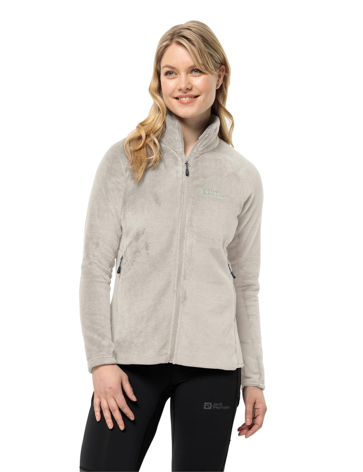 Jack Wolfskin Damen Rotwand Fz W Fleece-Jacke XL dove, XL dove