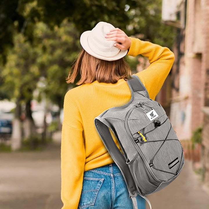 SKYSPER Faltbarer Kleiner Rucksack 10L, Kleiner Wanderrucksack Herren Damen | Ultraleicht Daypack fü