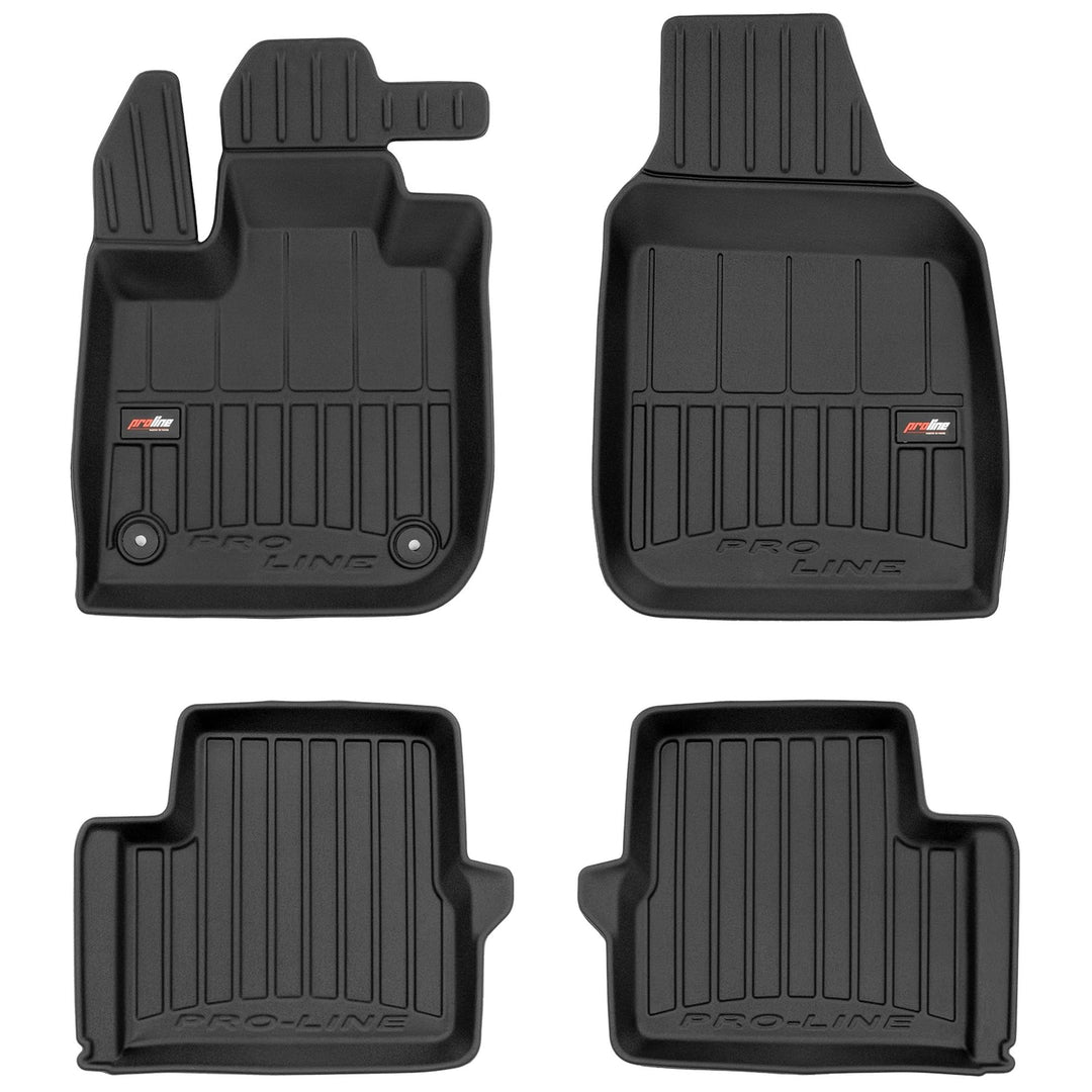 SMK Gummimatten Auto fussmatten Satz für FIAT 500e II ab 2020 Erleben Sie einen neuen Standard des R