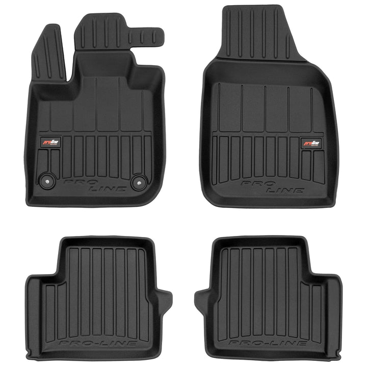 SMK Gummimatten Auto fussmatten Satz für FIAT 500e II ab 2020 Erleben Sie einen neuen Standard des R
