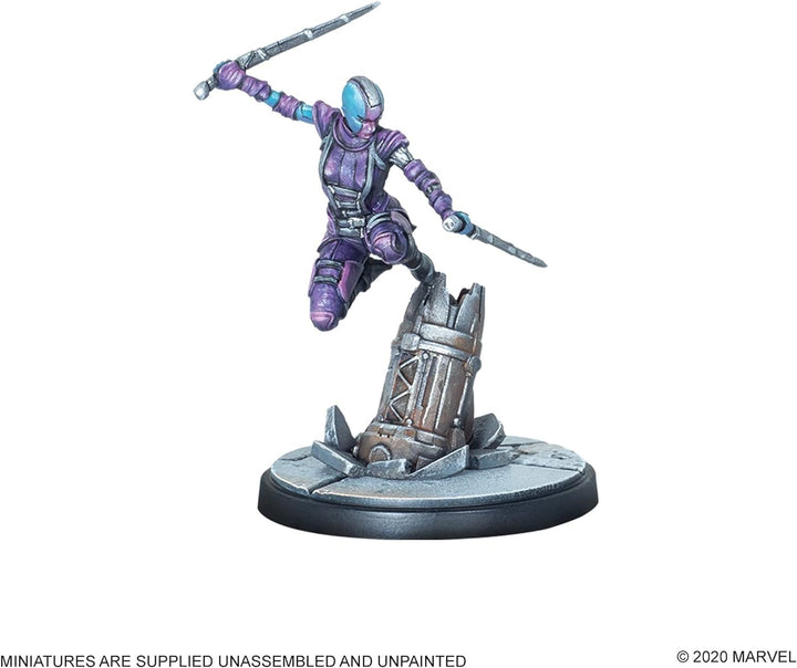 Atomic Mass Games , Marvel Crisis Protocol: Character Pack: Gamora and Nebula, Miniatures Game, Ages
