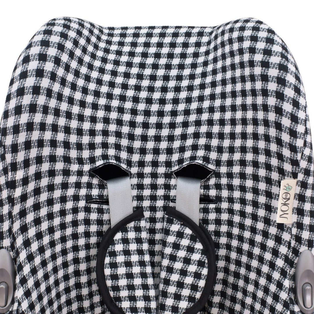 JYOKO Kids Bezug für Autositz kompatibel mit Maxi Cosi Cabriofix, City Streety, aus Baumwolle (Vichy