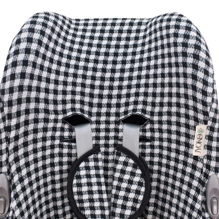 JYOKO Kids Bezug für Autositz kompatibel mit Maxi Cosi Cabriofix, City Streety, aus Baumwolle (Vichy