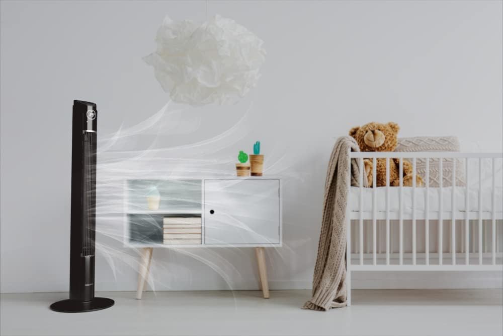 CF2203 Design Ventilator - Turmventilator - Fernbedienung und Timer - Luftreiniger - Dimmbarer LED B