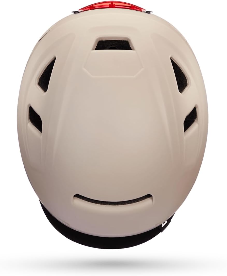 Bern, Hudson Commuter Helm mit MIPS, integriertem LED-Rücklicht und Bügelschloss-Kompatibilität, L S