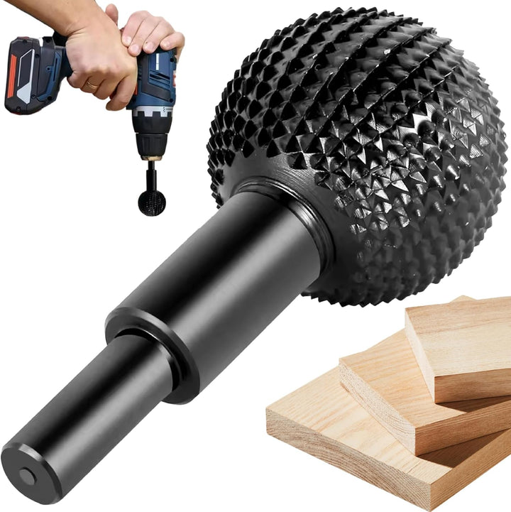 Kugelhobel für Holzschnitzerei, scharf und stabil, Hartstahl, 40 mm, Kugelhohl-Ersatz, Holzschnitzwe