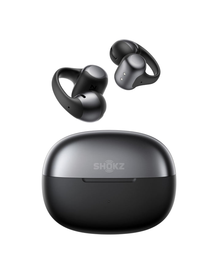 SHOKZ OpenDots ONE Open Ear Kopfhörer, Premium Dolby Audio, Clip On Earbuds mit Mikrofon, Bluetooth