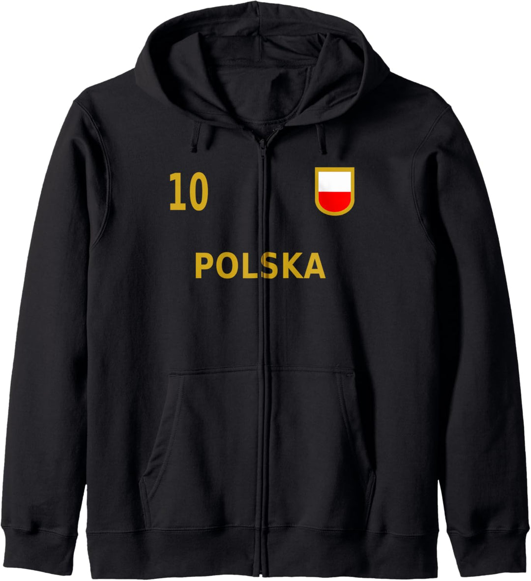 Polska Polen Fussball Nummer 10 # Zehn 2021 Fan Kapuzenjacke