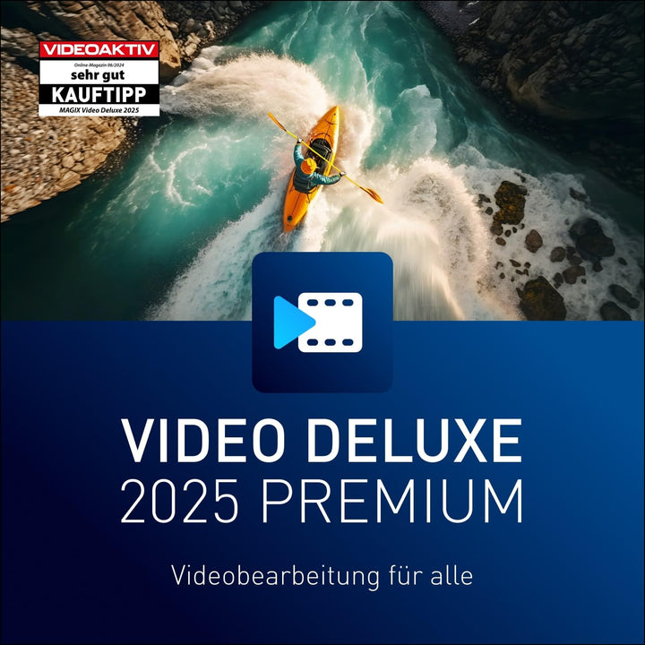 MAGIX Video deluxe 2025 Premium - Videobearbeitung für alle | Videobearbeitungsprogramm | Videoschni