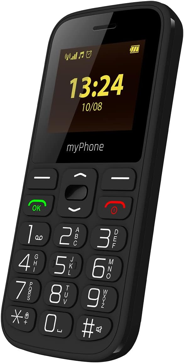 MP myPhone Halo A+ Mobiltelefon Senioren-Handy mit Ladestation ohne Vertrag das Telefon für Oma und