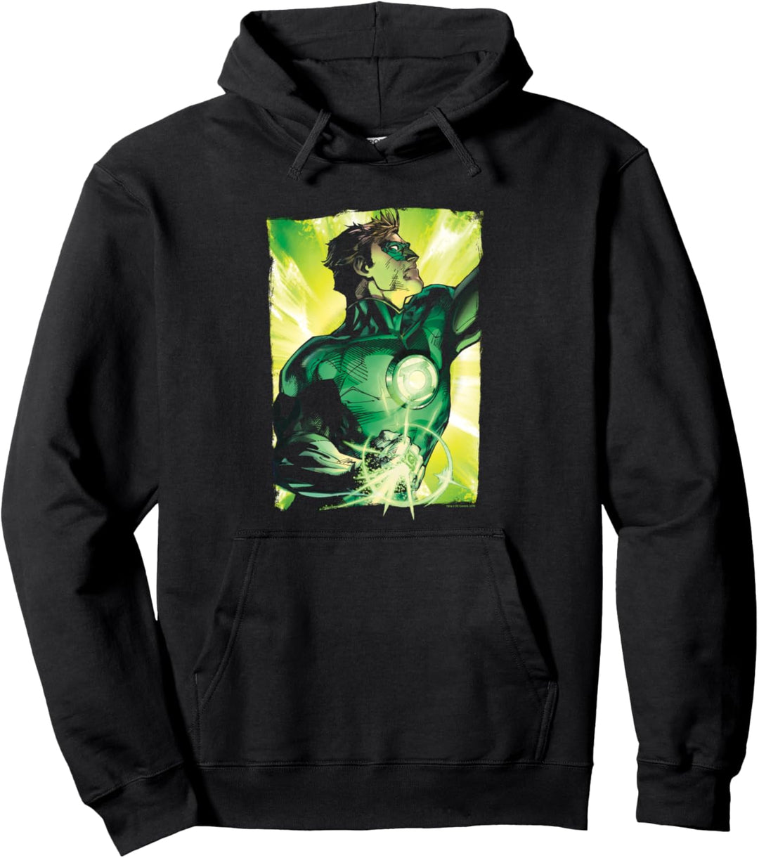 Green Lantern Up Up Pullover Hoodie
