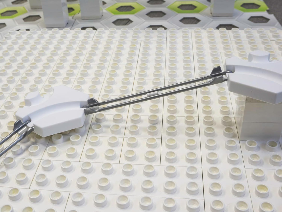 Kumetic Adapter Stein Set 20 Paare passend für GraviTrax Kugelbahn & Duplo® - schnell und stabil Tür