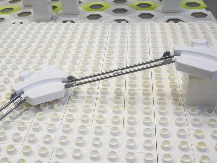 Kumetic Adapter Stein Set 20 Paare passend für GraviTrax Kugelbahn & Duplo® - schnell und stabil Tür