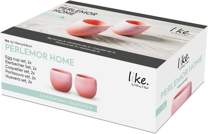 like. by Villeroy & Boch – Perlemor Home Eierbecher Set 2 teilig 5,5x5,5x4,5 cm Eierbecher Set 2tlg.