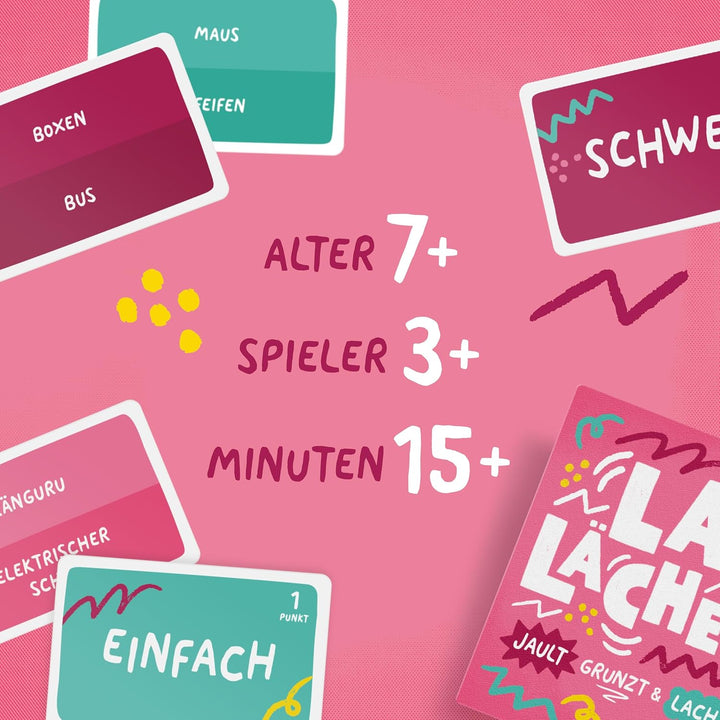 Gamely Laut & Lächerlich: Das urkomische Partyspiel der lächerlichen Laute, in Taschengrösse | Das f