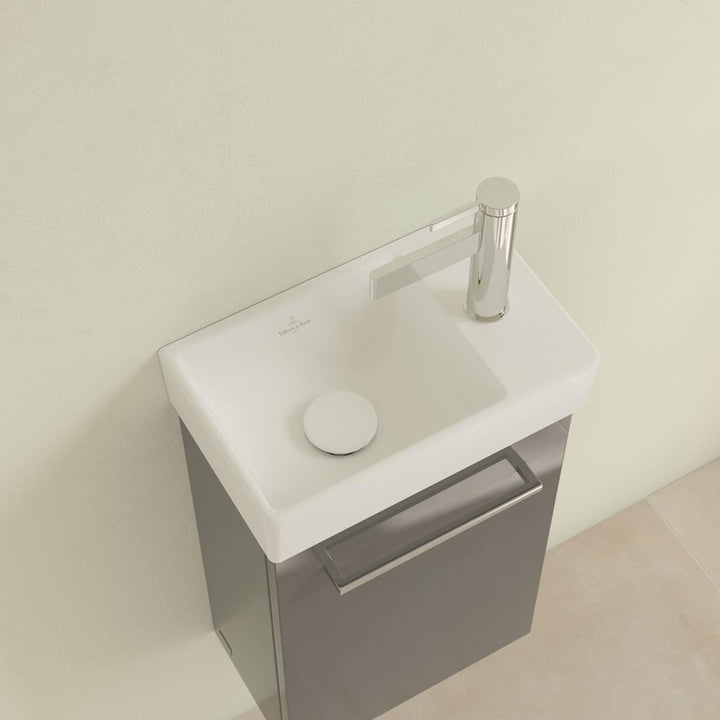 Villeroy & Boch Avento Waschbecken rechts 36x22x9 cm Stone White CeramicPlus