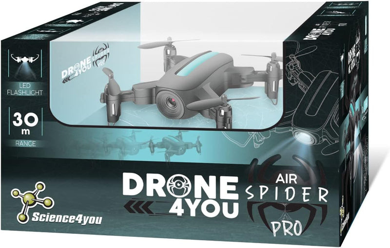 Science4you Drohne Mini Air Spider PRO-Propeller Spielzeug für Kinder, Ein Drohne Mini für Kinder ab