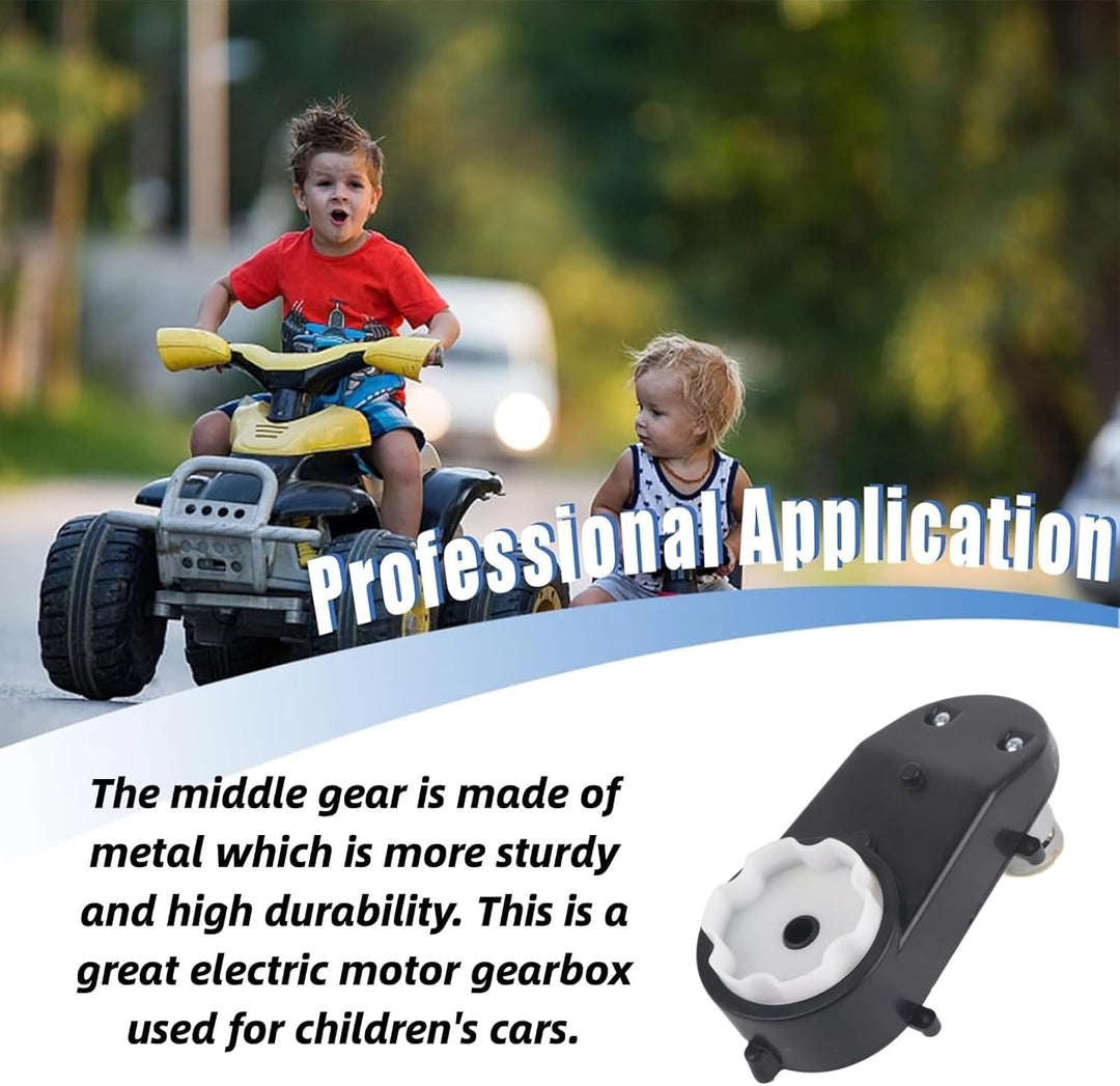 Elektrischer Motor Getriebekasten RS390 6 V / 12 V für Kinder Auto Spielzeug 12000-20000 RPM(6 V 180