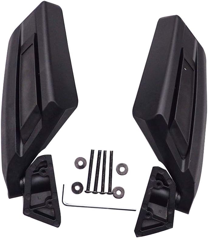 WOOSTAR 1.7" Konvexer Seitenspiegel Ersatz für UTV Polaris RZR Maverick X3 2017 2018 Suzuki Quadrace