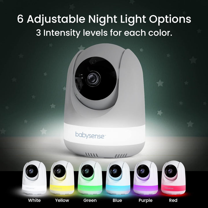 Babysense Add-On Kamera Für Video Baby Monitor MaxView, Zwei-Wege Talkback Audio, Nachtsicht, RGB Na