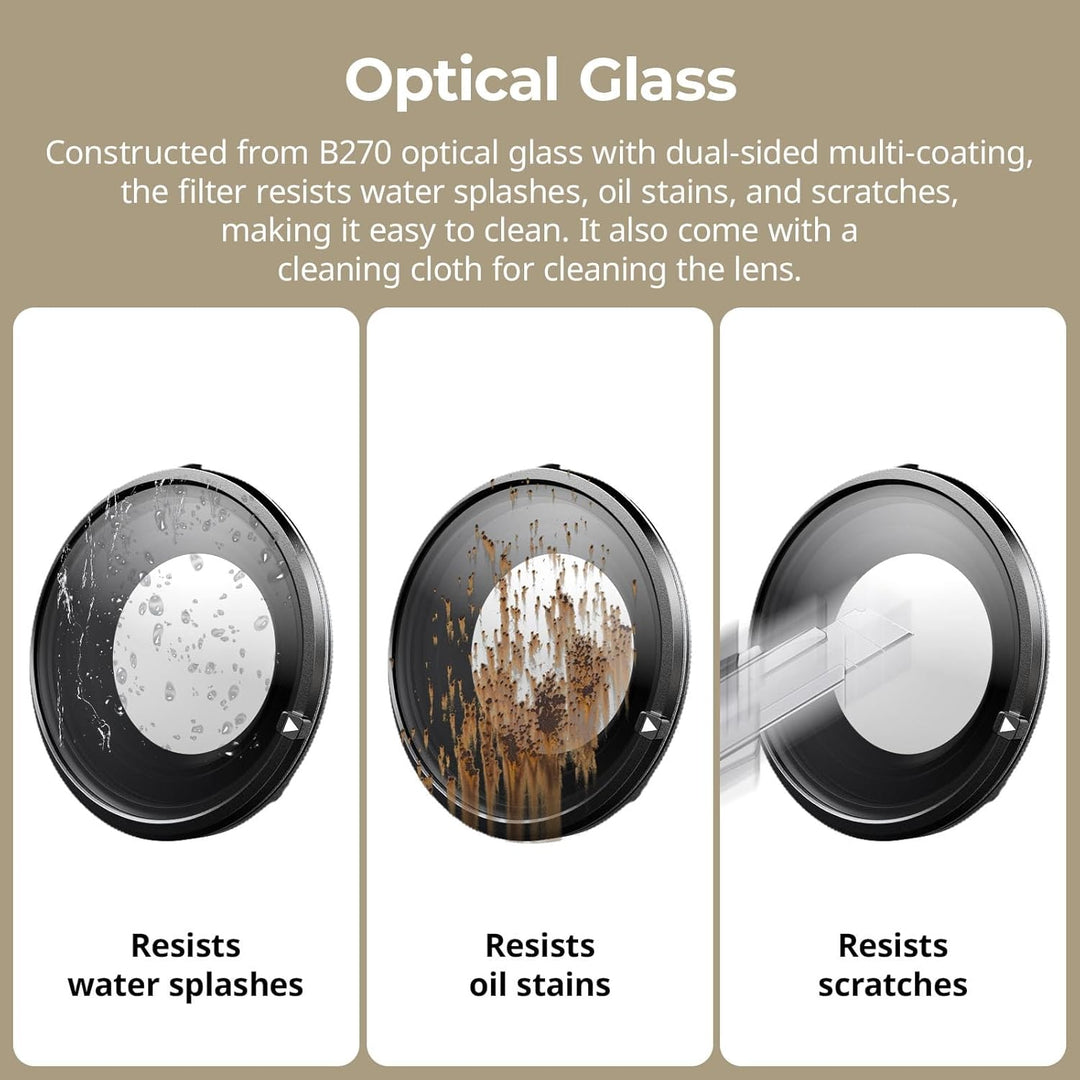 SMALLRIG Magnetischer VND-Filter ND2–ND32 für FUJIFILM X Half, Präzise stufenlose Einstellung von 1–