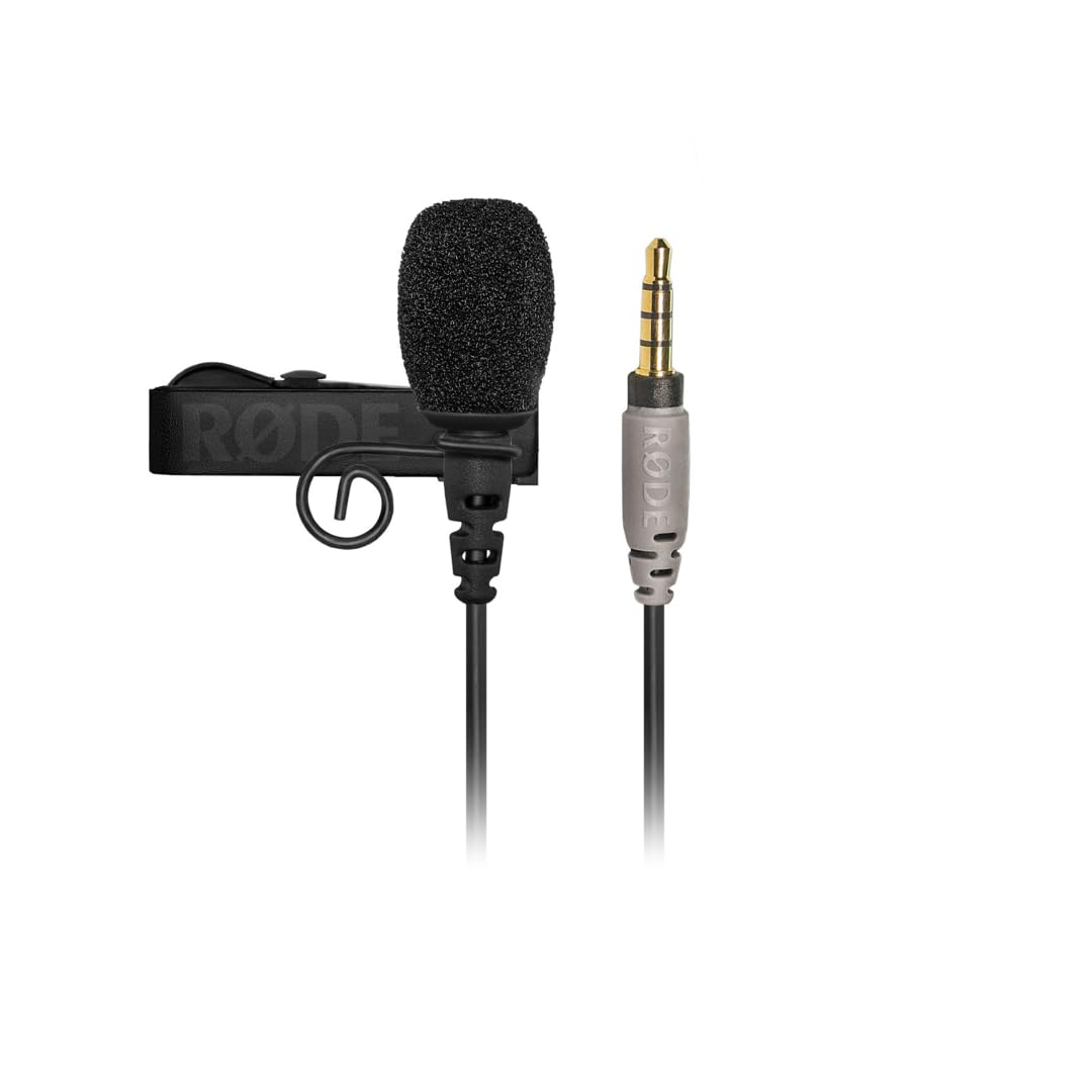 RØDE SmartLav+ Smartphone-Lavaliermikrofon mit TRRS-Anschluss für Rundfunk, Filmproduktion, Inhaltse