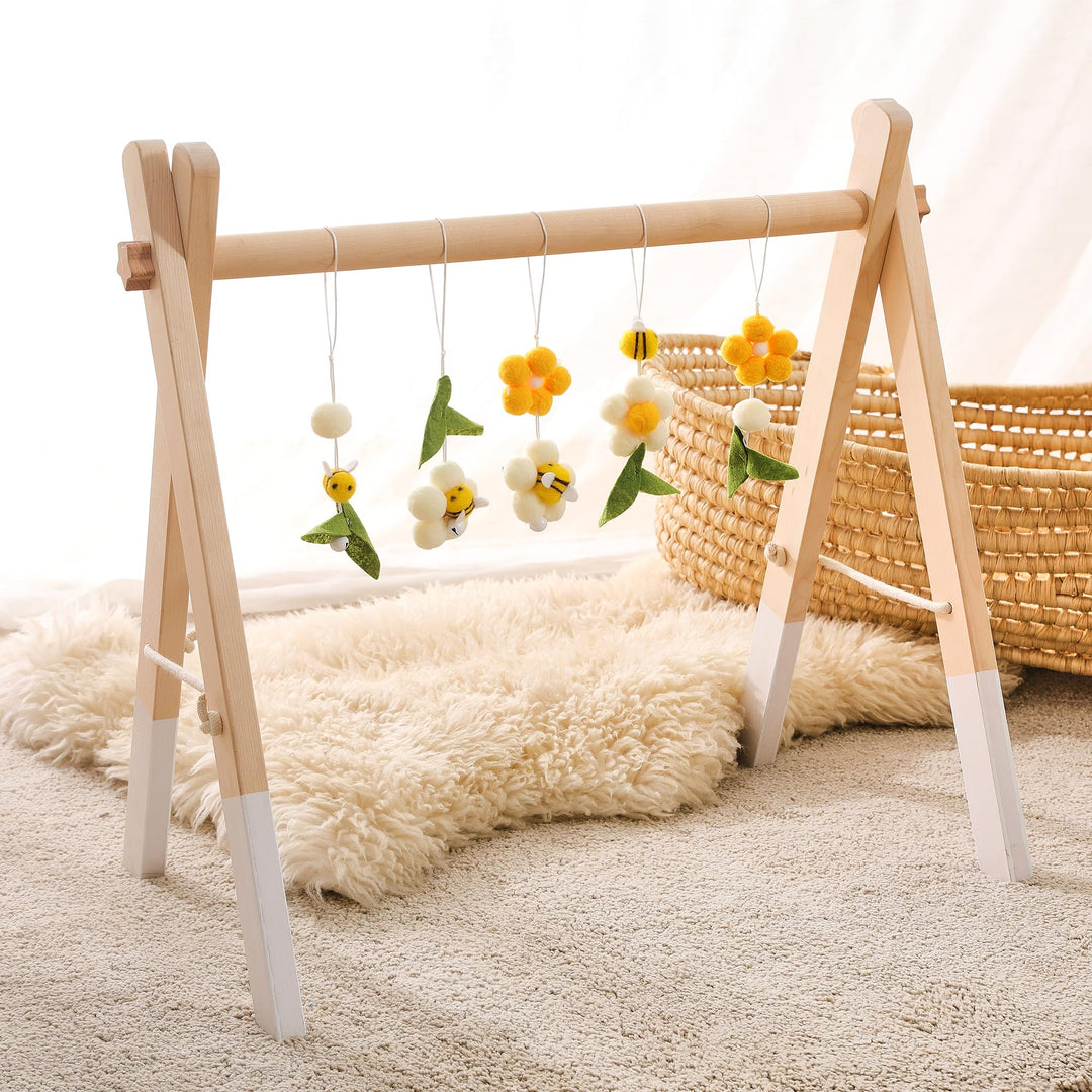 Promise Babe Spielbogen Baby Holz Baby Gym Holz Baby Spielbogen Neugeborenen Spielzeug Spielbogen Ac