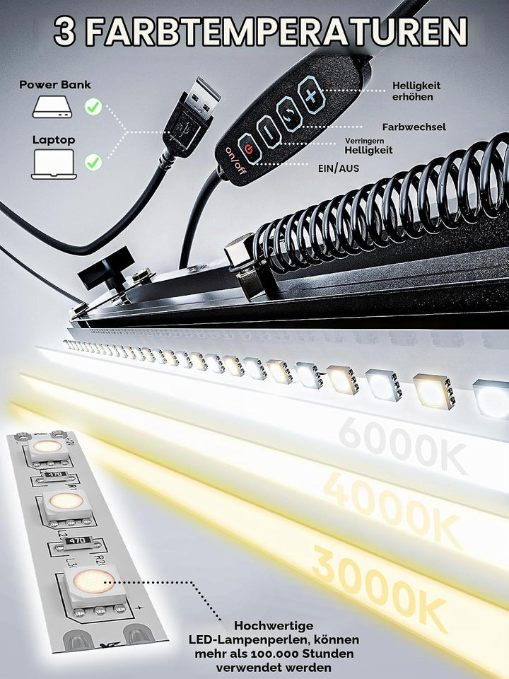 Mikrofon Arm, Galgenarm-Mikrofon, Faltbar Mikrofonarm, Schreibtischhalterung mit 3/8 Zoll auf 5/8 Zo