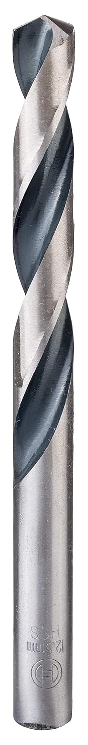 Bosch Professional 5 Stück HSS Spiralbohrer PointTeQ (für Metall, 12,5 x 101 x 151 mm, Zubehör Bohrs
