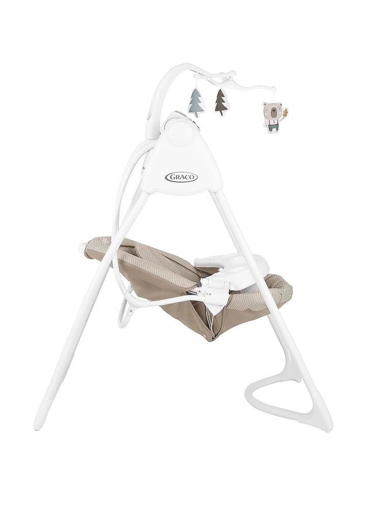 Graco Lovin' Hug™, elektrische Babyschaukel, ab Geburt bis ca. 9 Monate (9 kg), inkl. Spielbügel, Mu