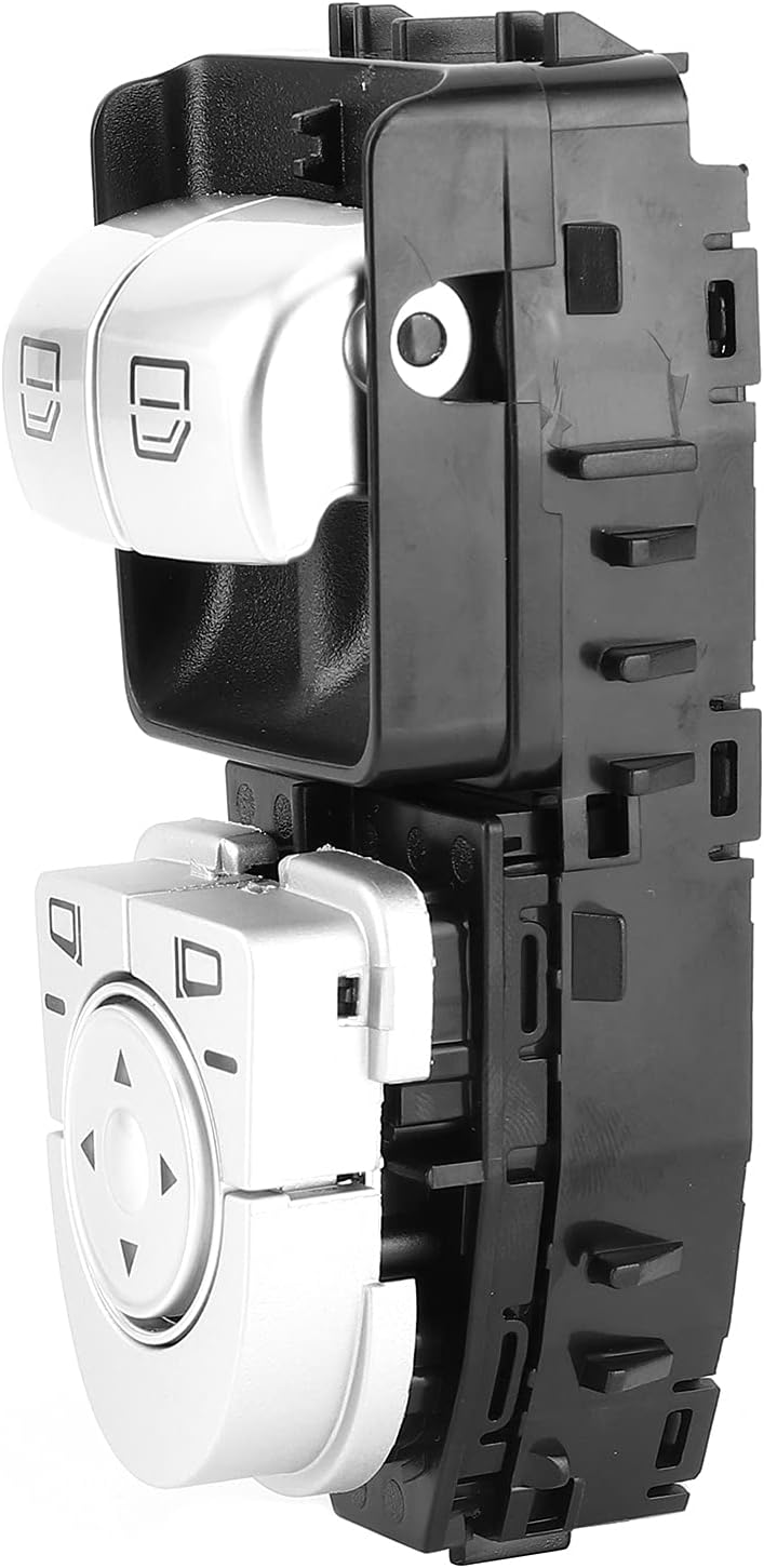 Aramox A2059056911 Fensterheberschalter Vorne, ABS Elektrischer Fensterheber Schalter bedienteil Sat