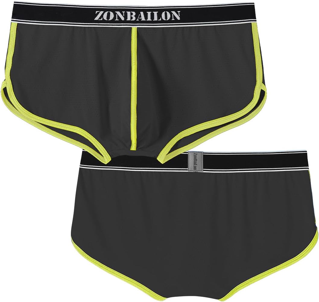YAHWULAI HerrenBoxershorts Sexy Atmungsaktiv und Hautfreundlich Bequem M 3schwarz, M 3schwarz