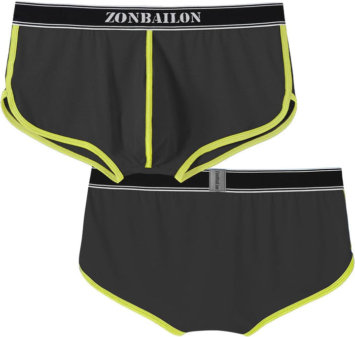 YAHWULAI HerrenBoxershorts Sexy Atmungsaktiv und Hautfreundlich Bequem M 3schwarz, M 3schwarz