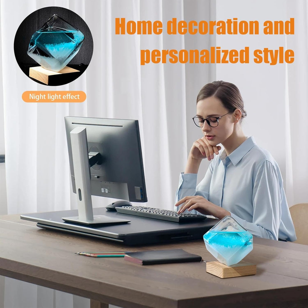 Sturmglas Wettervorhersage, Wetterglas Würfel, Sturmglas Wetterstation, Wetterglas Sturmglas Zur Wet