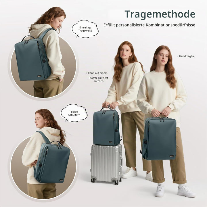 Stilvoller Laptop Rucksack für Damen von Fluggesellschaften zugelassen, Perfekt für die Arbeit das C