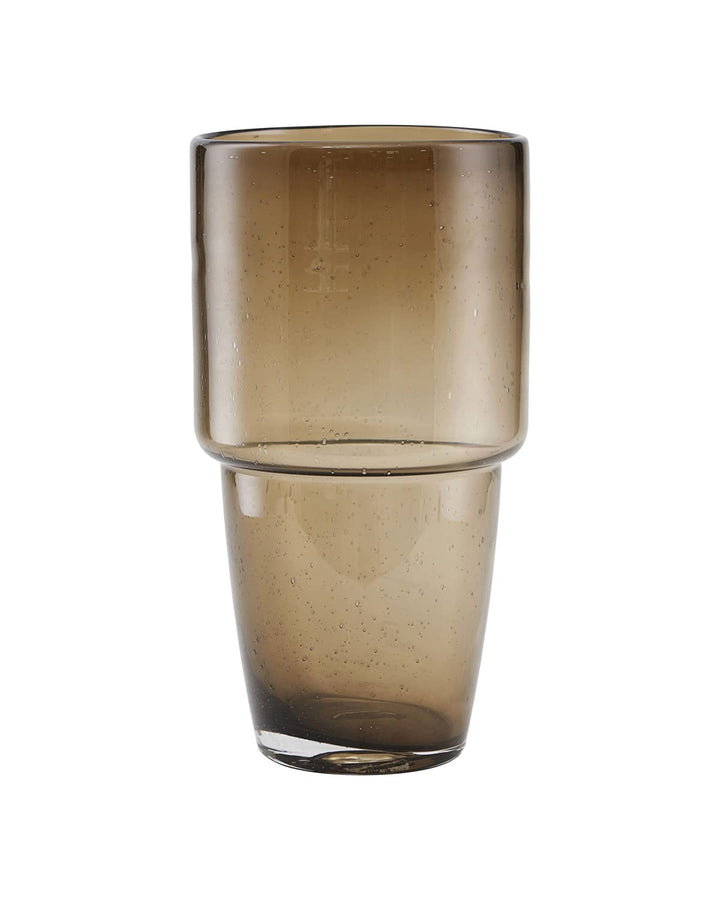House Doctor Vase, Maisstroh, Braun, h: 28 cm, Dia: 16 cm