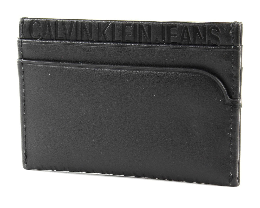 Calvin Klein Herren Logo Pop Cardholder Schultertasche, Schwarz (Infinite Black), 1x1x1 cm