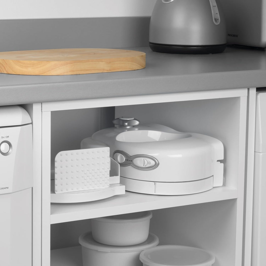 Progress Elektrischer Allesschneider – 150W Fleisch-, Brot- & Käseschneider, Einstellbare Schnittstä