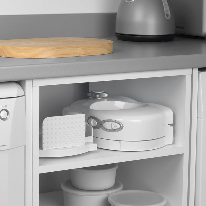 Progress Elektrischer Allesschneider – 150W Fleisch-, Brot- & Käseschneider, Einstellbare Schnittstä