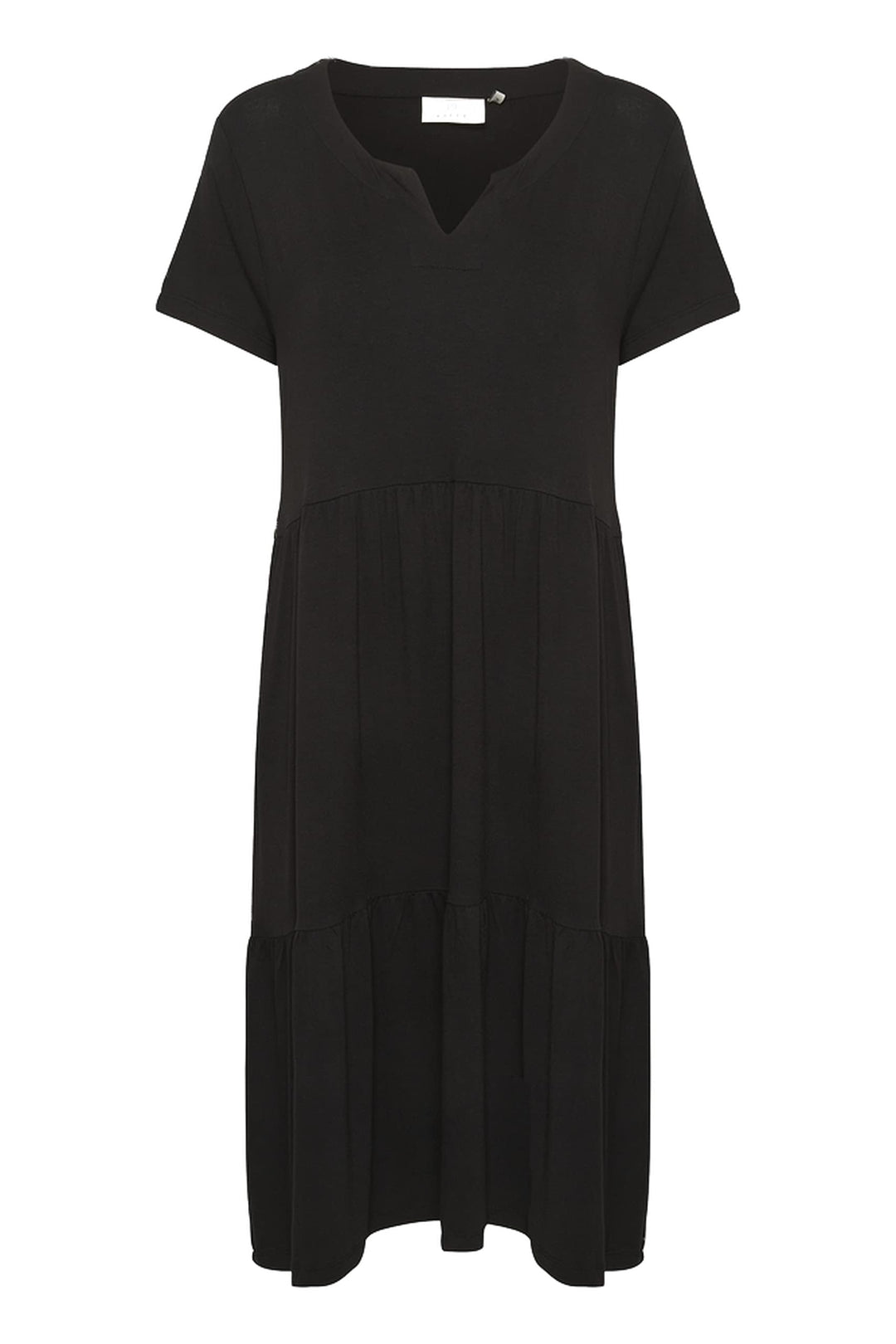 KAFFE Damen Kapetra Jersey Kleid M Black Deep, M Black Deep