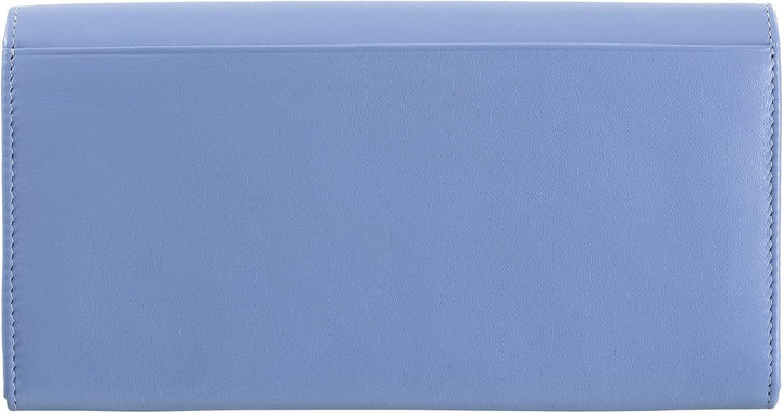 DUDU Grosse Damengeldbörse aus farbigem Leder, Kontinentale Brieftasche, Kreditkartenfächer, Münzgel