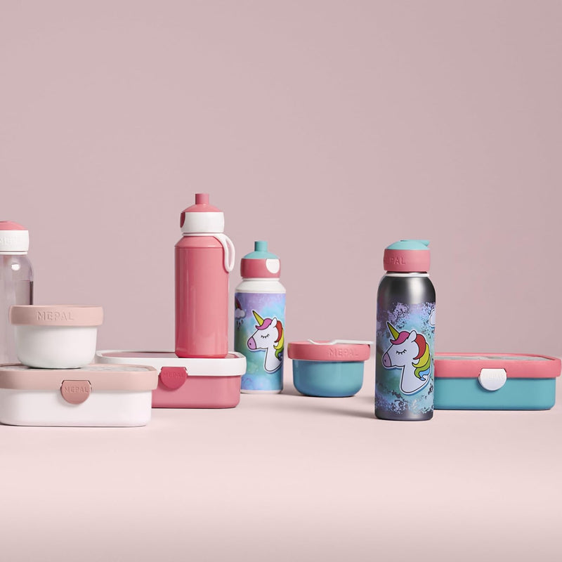 Mepal - Lunch-Set Campus Little Dutch - Set für Kinder mit Pop-up Trinkflasche & Lunchbox - Lunch-Se