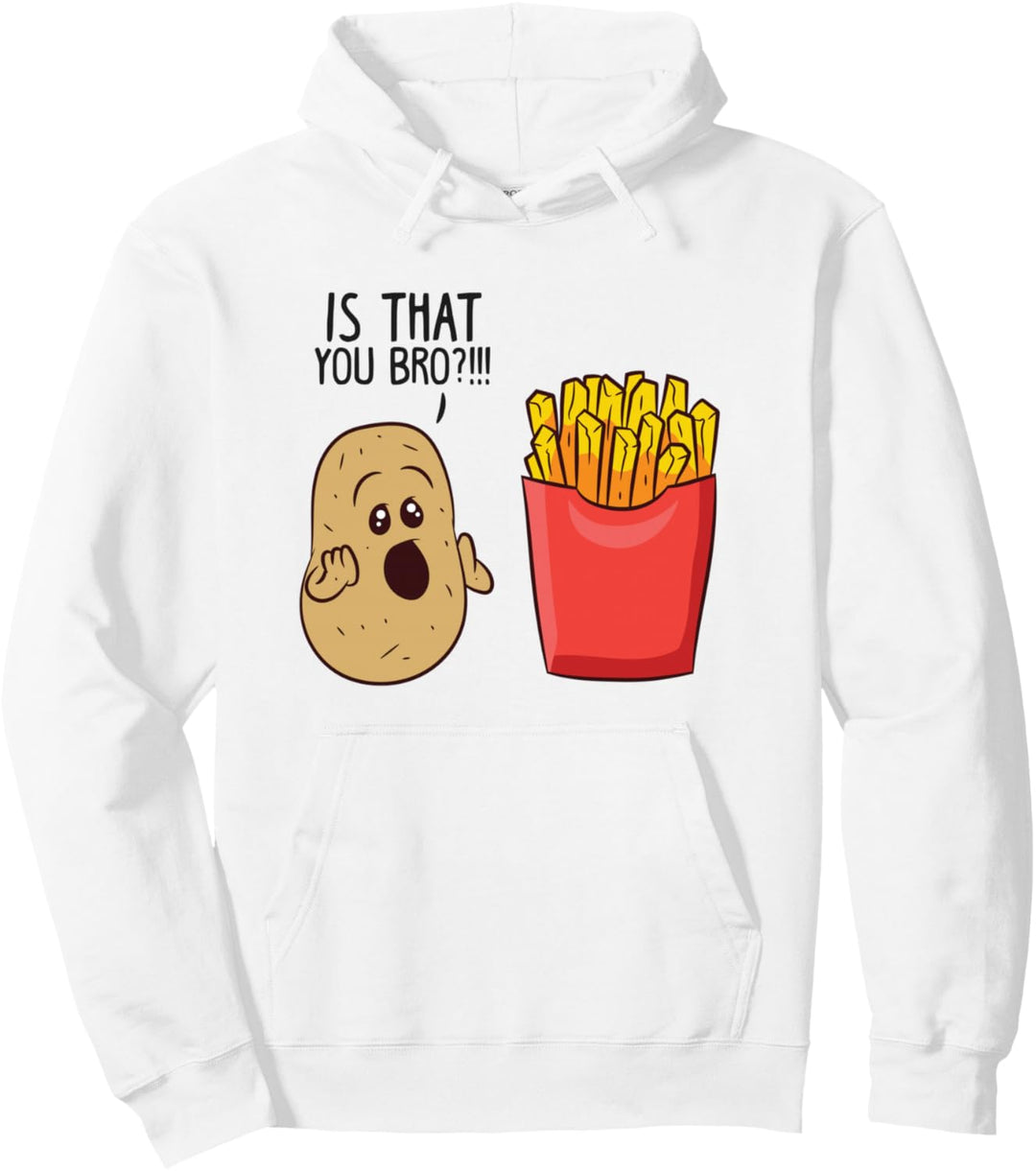 Kartoffeln Pommes Ist Das Du Bro Lustige Kartoffeln Pullover Hoodie
