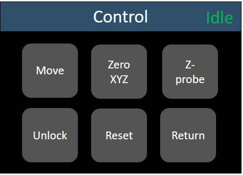 FoxAlien CNC Offline Controller, Offline Steuermodul mit Touchscreen LCD GRBL Steuerung für FoxAlien