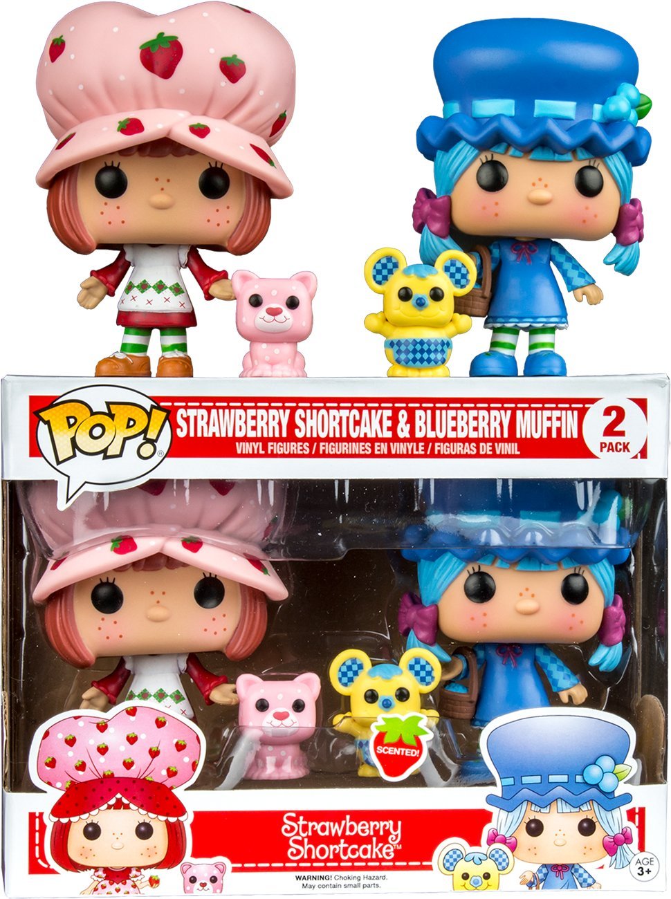 Funko - Figurine Charlotte Aux Fraises - 2-Pack Strawberry & Blueberry Exclu Pop 10cm - 088969812023